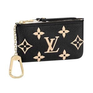 Louis Vuitton Cles Key Pouch BiColor Empreinte Leather